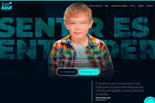 La guía azul, una web que me ha encantado